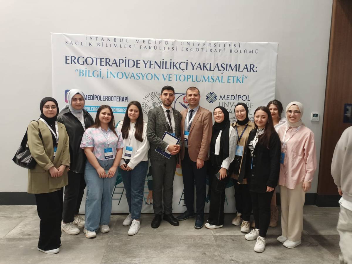 Ergoterapi Topluluğundan Ergoterapide Yenilikçi Yaklaşımlar Kongresi ne katılım gerçekleşti