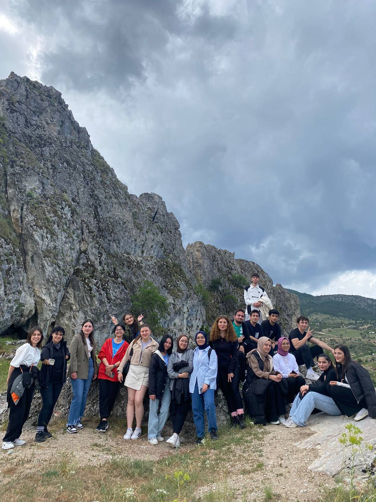 Üniversitemiz Öğrencilerinden Eğrigöz Köyü ne Doğa Turu