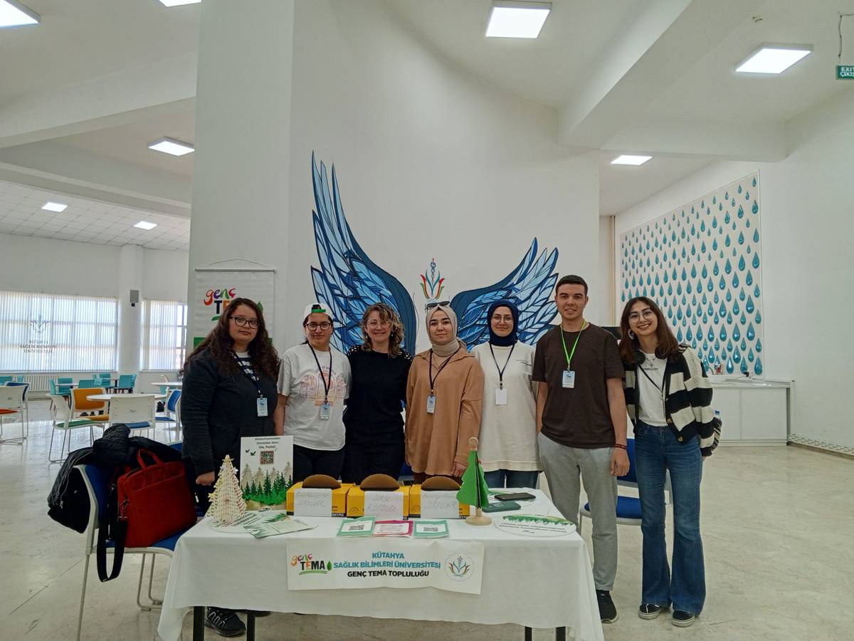 Genç TEMA dan Topluluk Tanıtım Stant Çalışmaları