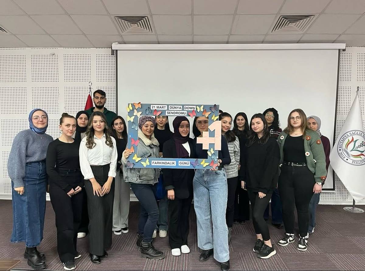 Rekreasyonel Aktivite ve Ergoterapi Topluluğu, 21 Mart Down Sendromu Farkındalık Gününü Kutladı