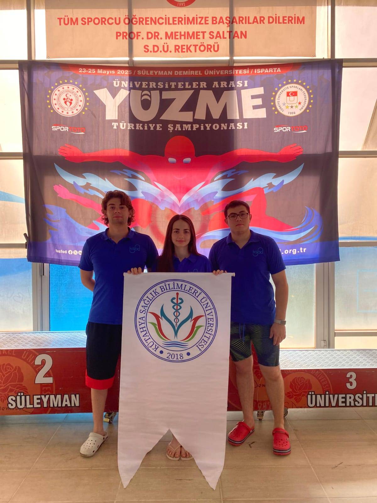 KSBÜ Yüzme Takımı, TÜSF Üniversiteler Yüzme Şampiyonası’nda Yerini Aldı