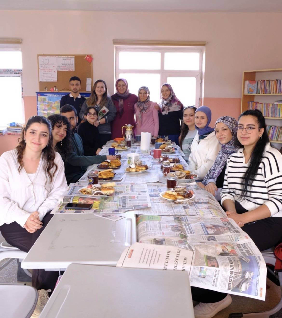 Nuhören Köyü ilkokulu nda Öğretmenler Günü Etkinliği