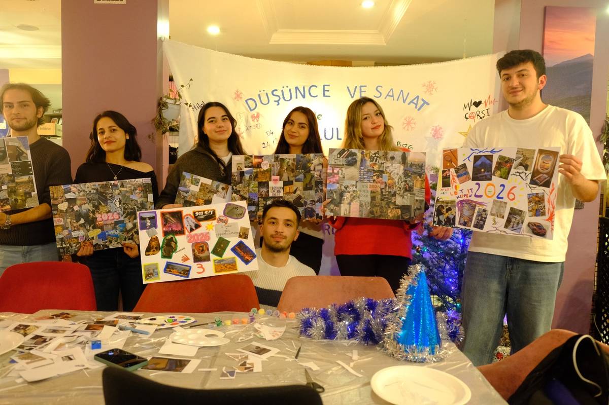 Düşünce ve Sanat Topluluğu’ndan “2026 Vision Board” Etkinliği