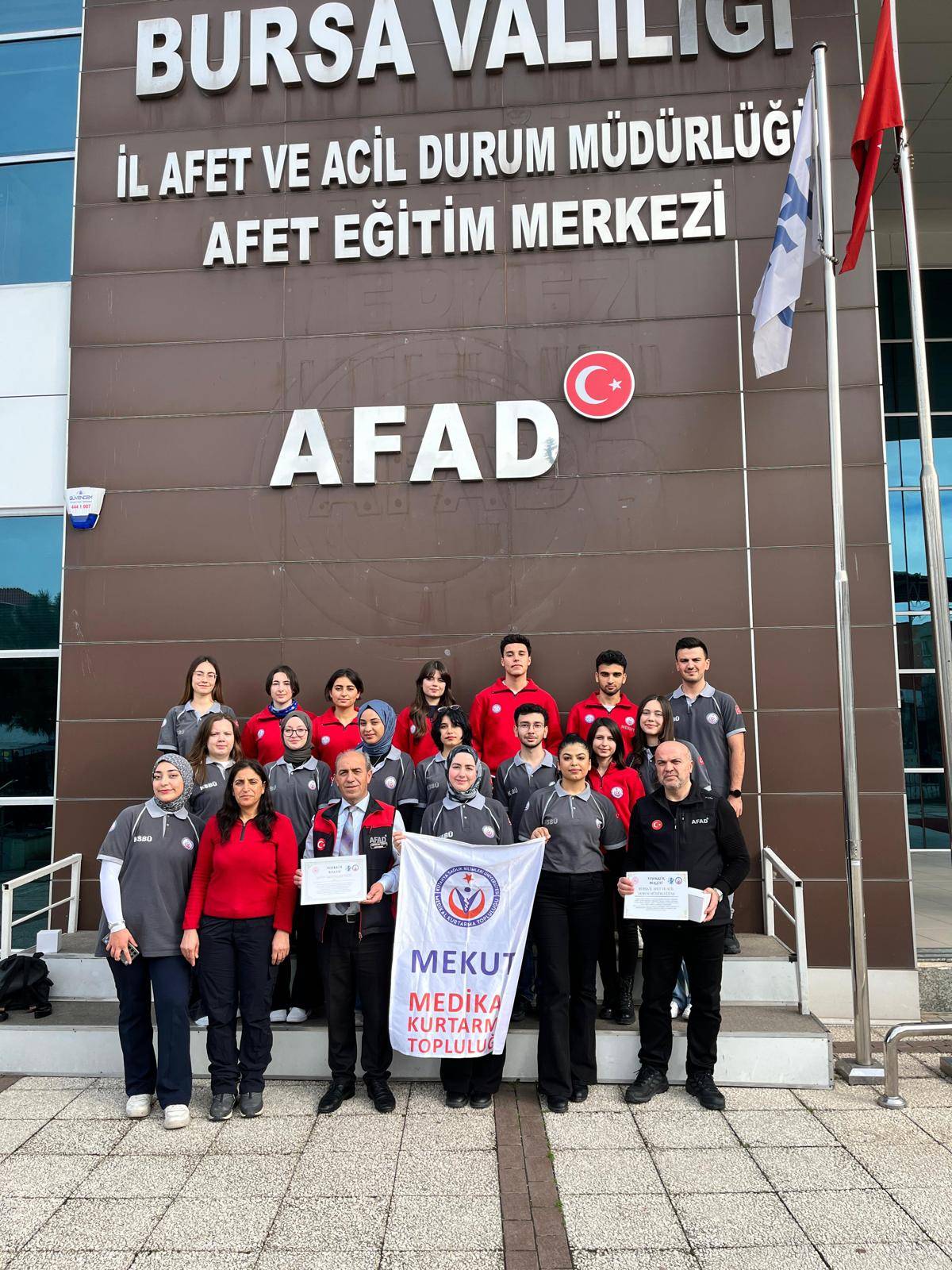 Bursa AFAD'da Afet Simülasyonu 